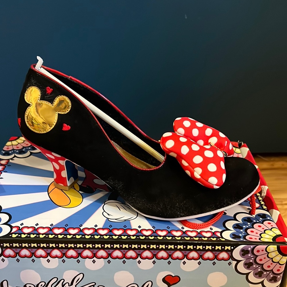 Irregular choice classic Minnie heel size 40